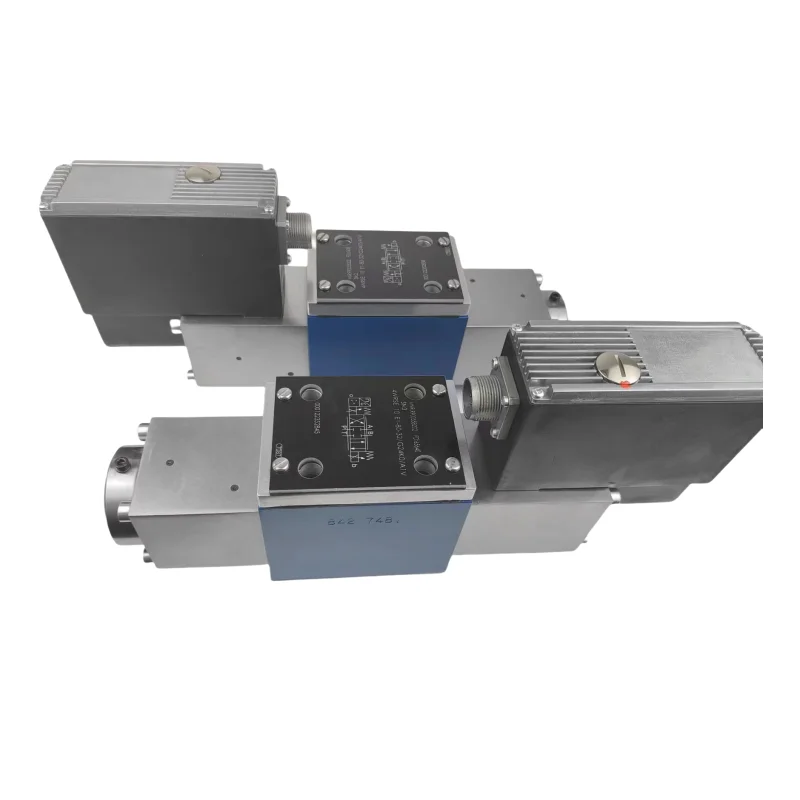 4WRSE R900558202 4WRSE10E1-80-3X/G24K0/A1V Hydraulic Proportional Solenoid Directional Valve 4WRSE10E1-80/32 G24K0/A1V