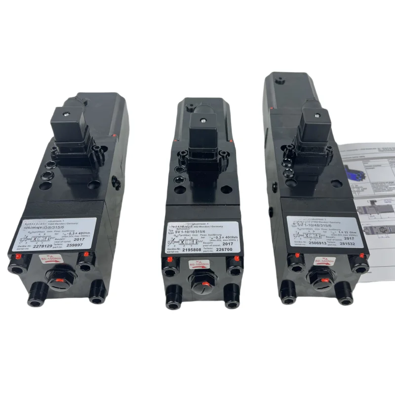 Servo EMG SV Series Hydraulic Valve SV1-10/48/315/6 SV1-10/16/100/6 SV1-10/8/120/1 SV1-10/16/315/6