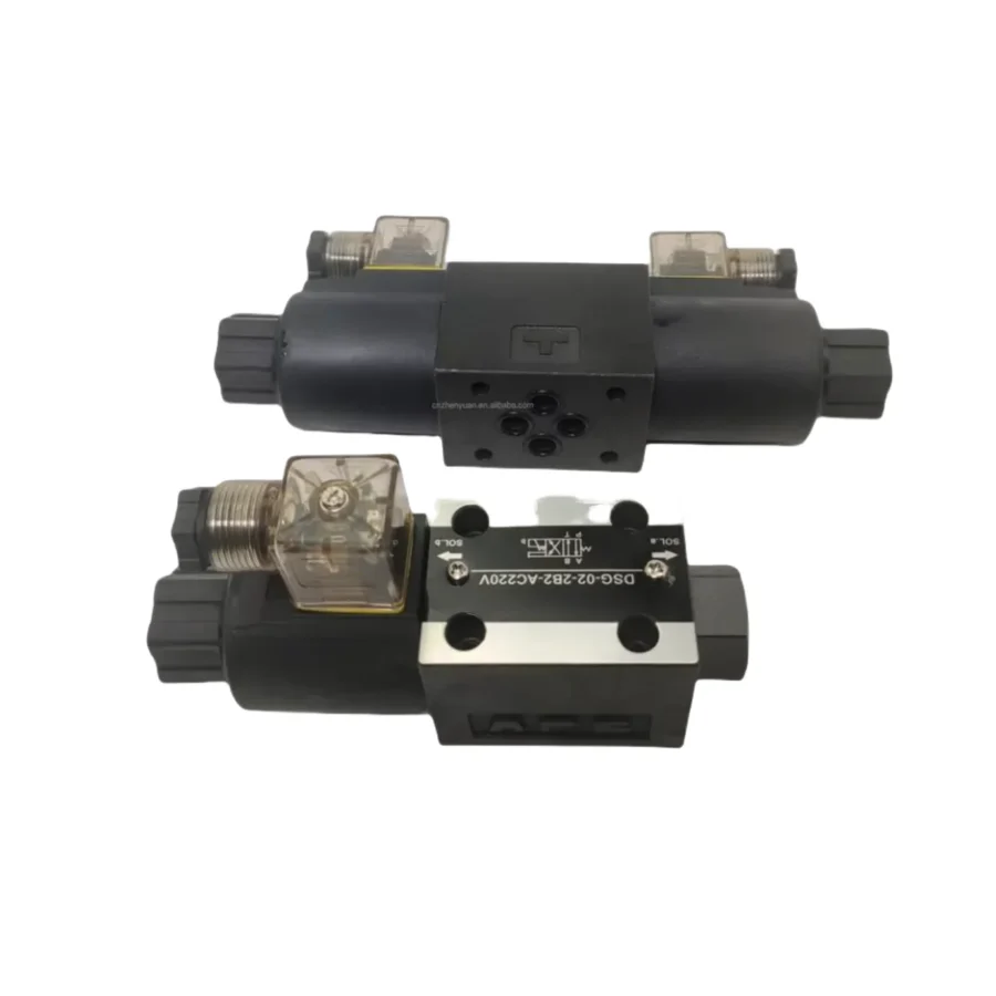Hydraulic Servo Solenoid Valve 12V 24V DSG DSG-01 DSG-03 DSG-02-2B2-AC220V DSG-03-3C60-DC24V-N1 DSG-03-2B2-D24-N1-50
