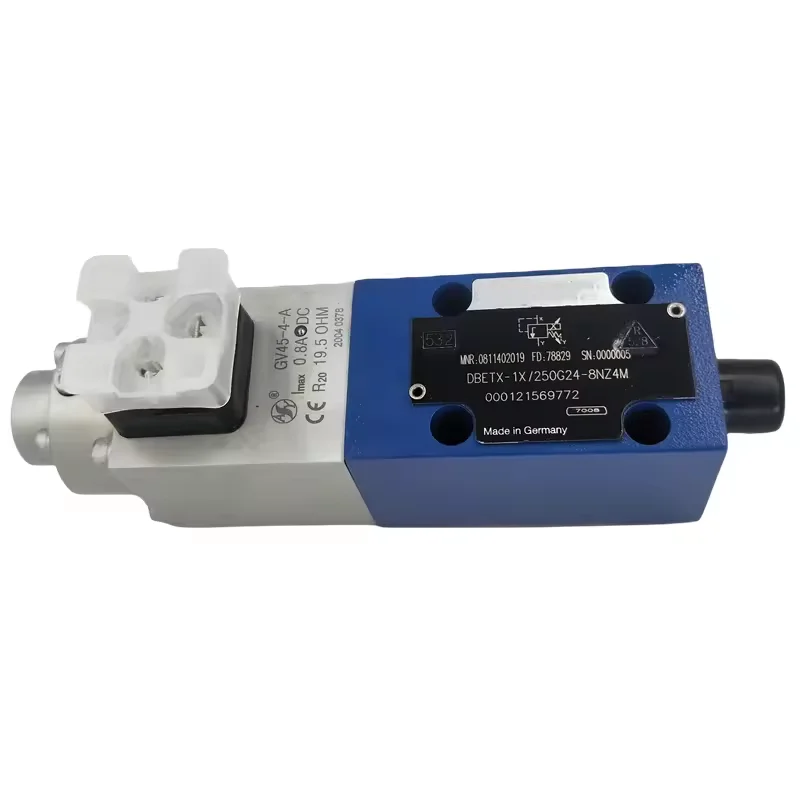 DBET Series DBETE-62/200G24K31F1M DBETE-61/200G24K31A1V MNR R901029968 Hydraulic Solenoid Proportional Relief Valve